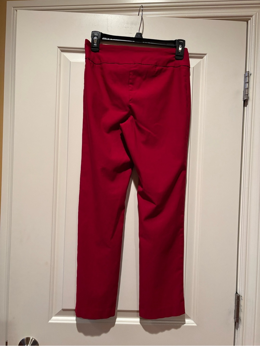 LISETTE Stretch Pants in Raspberry - Picture 3 of 5